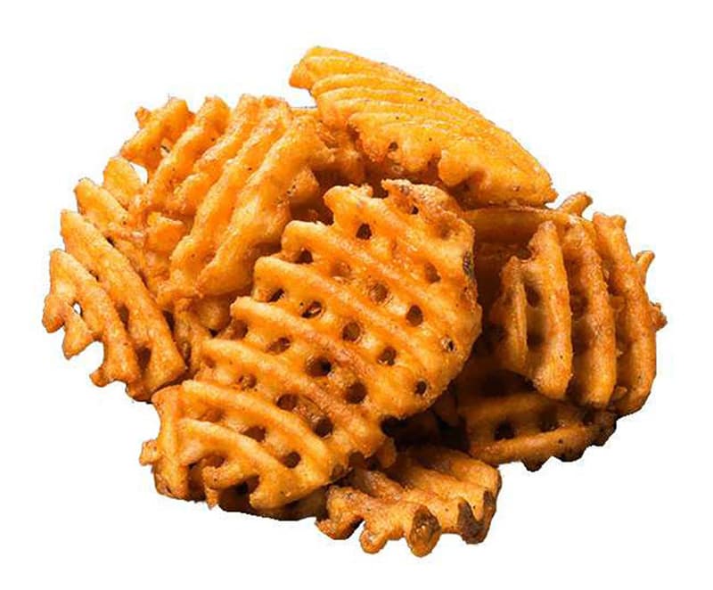 Waffle fries